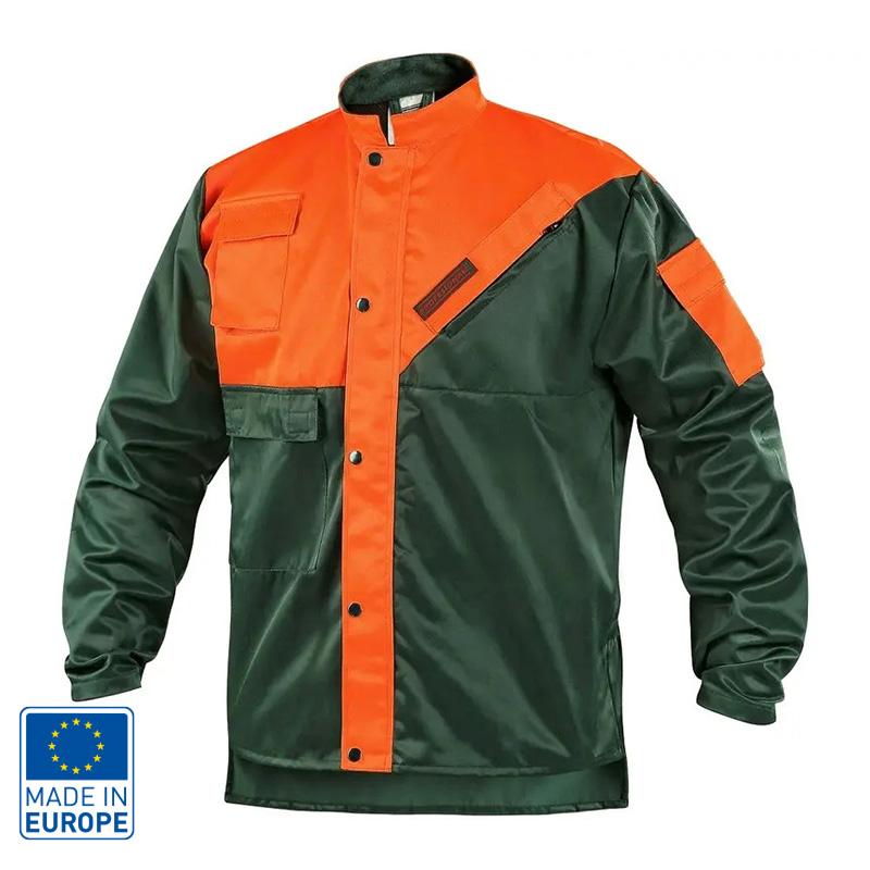vert foncé/orange