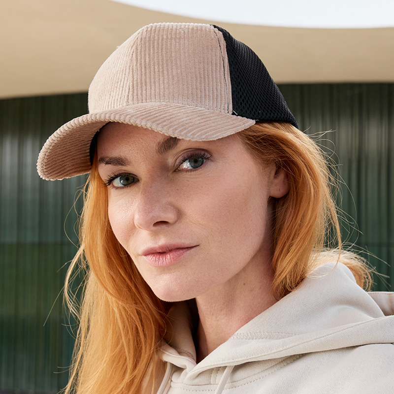 Casquette velours côtelé bio Unisexe Daiber