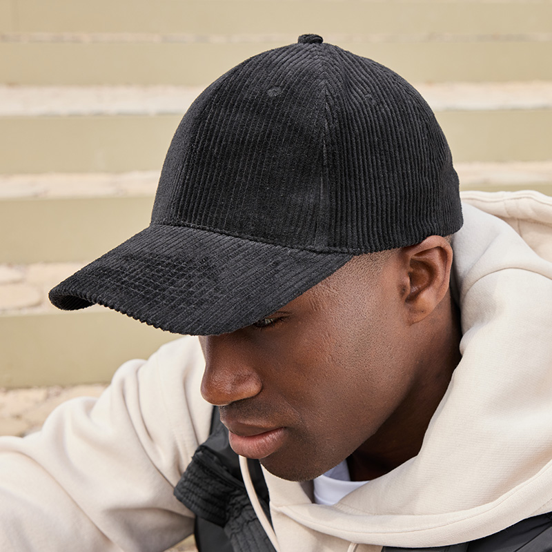 Casquette velours côtelé bio Unisexe Daiber