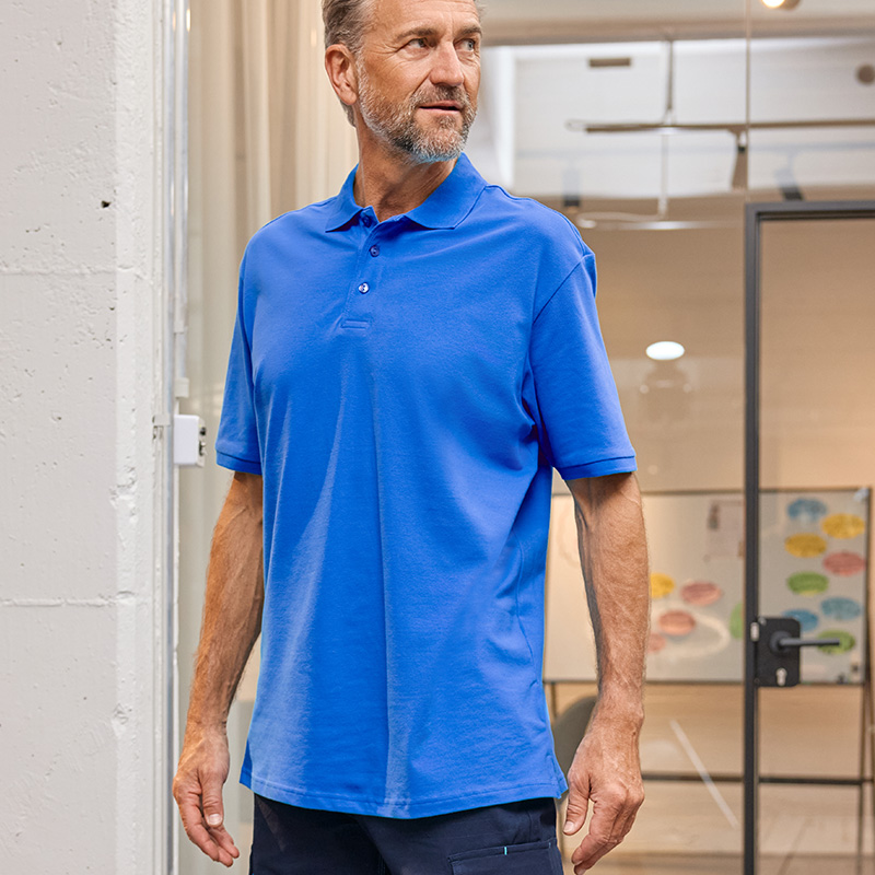 Polo de travail Bio Homme Daiber