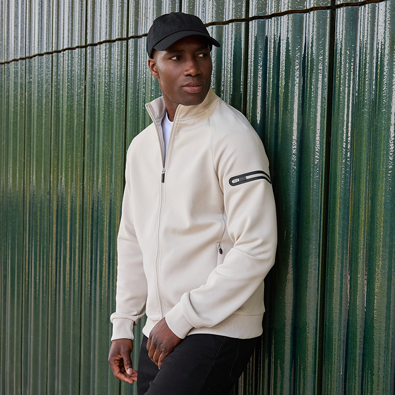 Veste interlock bio & RPET Homme Daiber