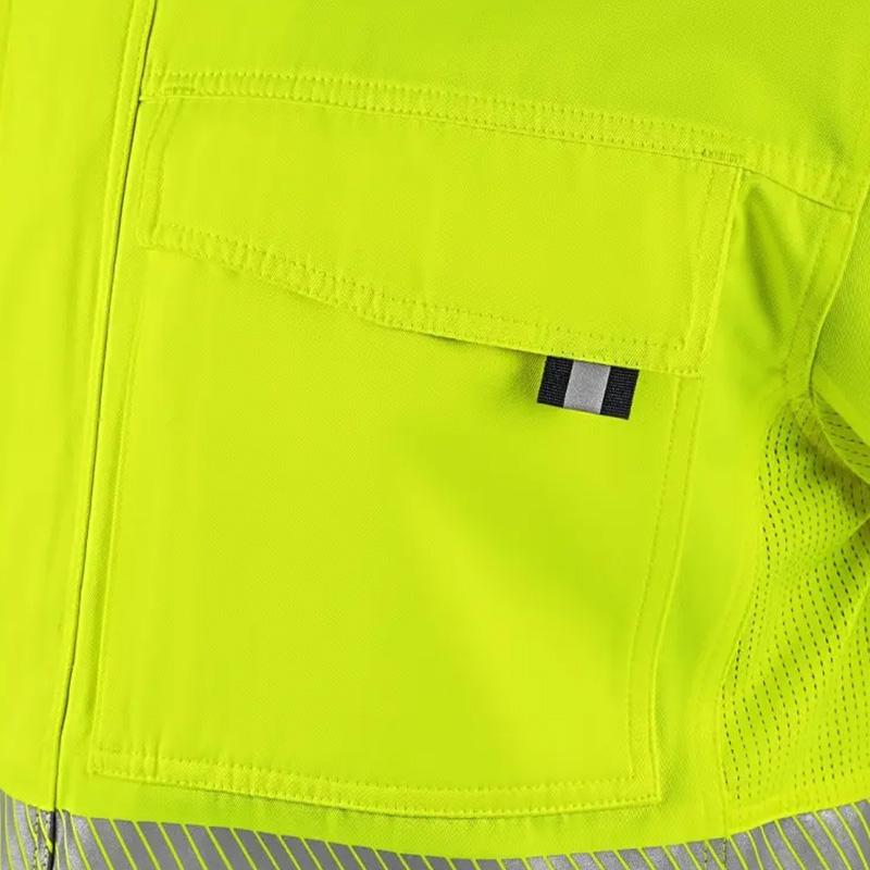 jaune HV-bleu foncé