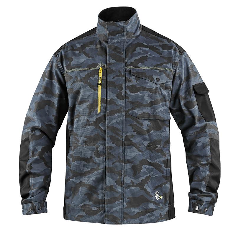 camouflage bleu/noir