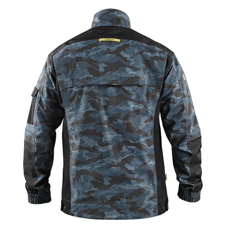 camouflage bleu/noir