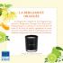 Fragrance bergamote orangée (Bergamote,  ylang, bois de cèdre): délai 4 à 6 semaines