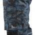 camouflage bleu/noir