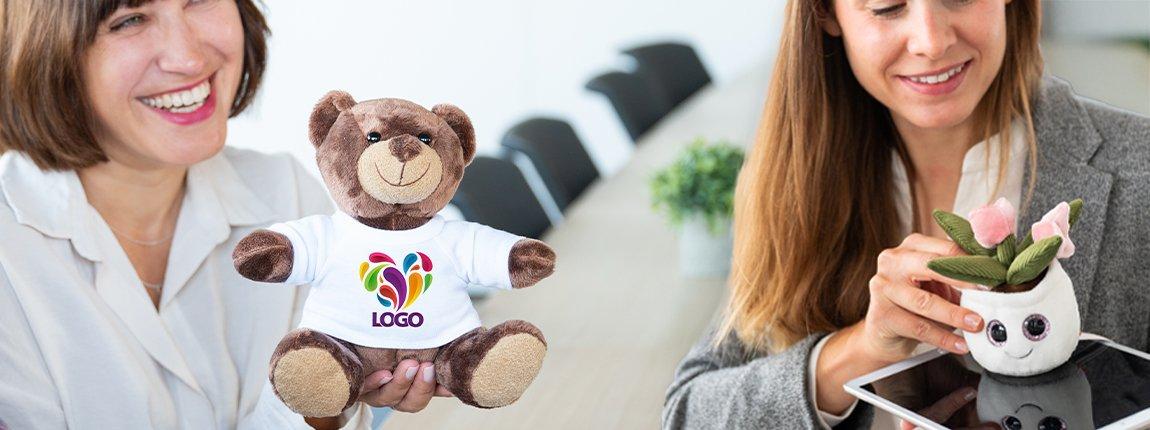 Peluches publicitaires personnalisables