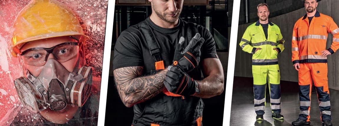 Workwear, vêtements et accessoires adaptés aux métiers
