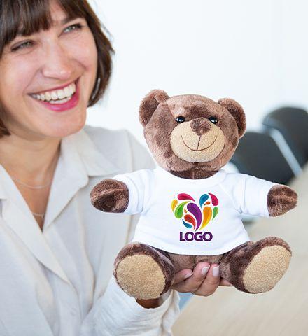 Peluches publicitaires personnalisables