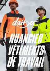 Nuancier Daiber : Vêtements de travail