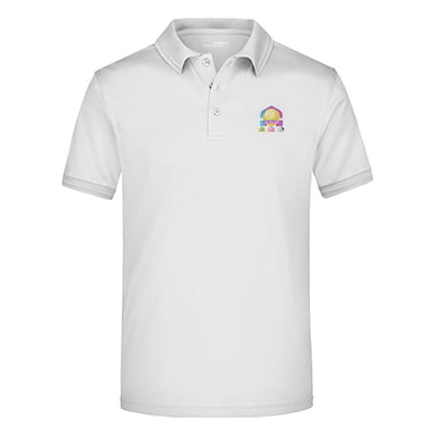 polo polyester publicitaire avec impression sublimation