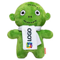peluche personnalise avec echarpe et logo