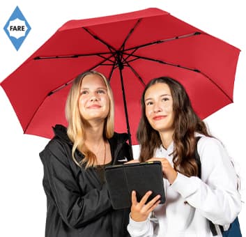 Fare parapluies promotionnels personnalisables