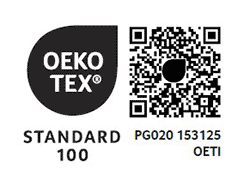 Certificat Oekto-tex malfini textiles