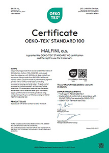 Malfini certificat OEKO-TEX 100 casquettes-sacs
