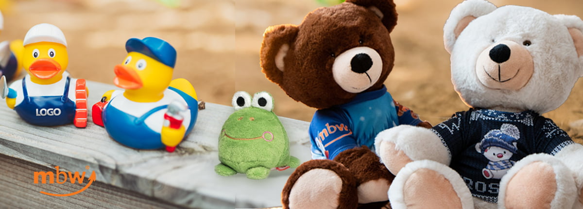Peluches et objets personnalisables MBW®