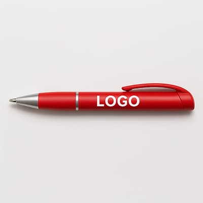 Impression tampographie sur stylos publicitaires