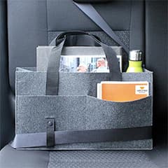 Sacoche organiseur recycl&eacute;e Halfar en feutrine recycl&eacute;e