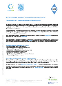 Déclaration waterSAVE FARE parapluies