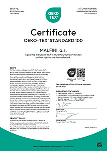 Malfini OEKO-TEX® tricot class 2