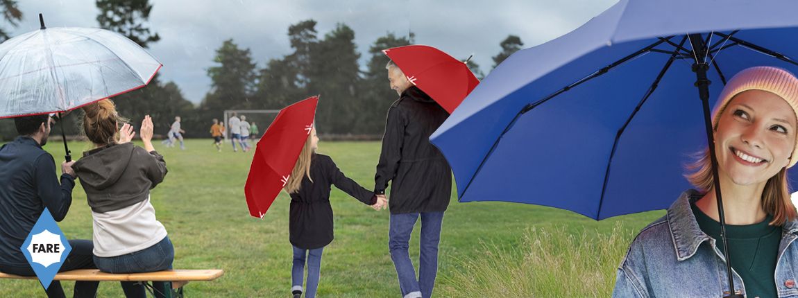 Parapluies personnalisés FARE