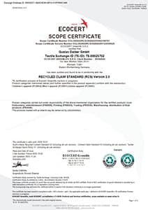 DAIBER CERTIFICAT ECOCERT RCS 2026