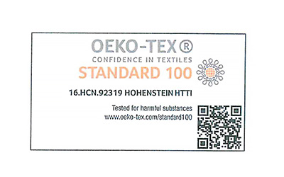FARE parapluies certification OEKO-TEX