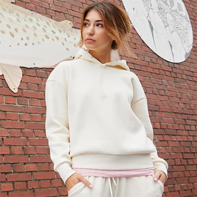 sweat à capuche ocs bio blended personnalisable