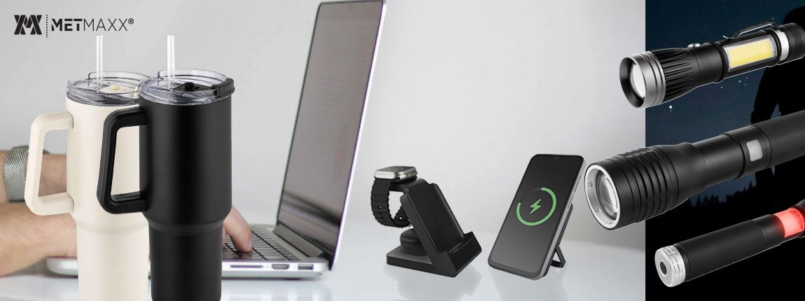 Objets et high-tech personnalisables METMAXX