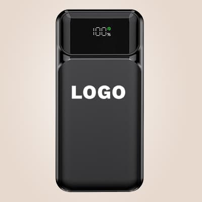 Impression tampographie sur powerbank publicitaire
